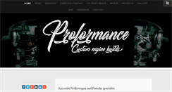 Desktop Screenshot of proformance-belgium.com